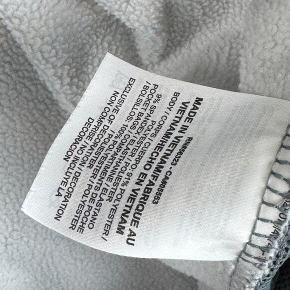 Nike Mens Fleece Lined Sweatpants Grey Athletic Outdoor Pants Workout XL - Picture 5 of 6